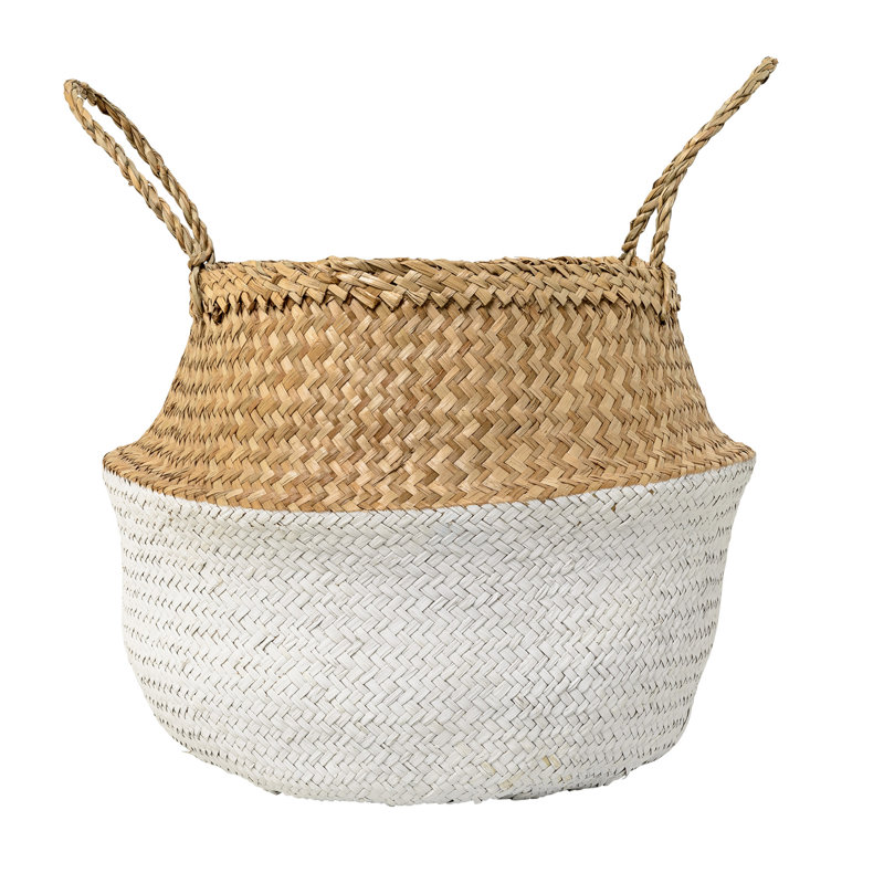 Mercury Row Seagrass Basket with Handles & Reviews Wayfair